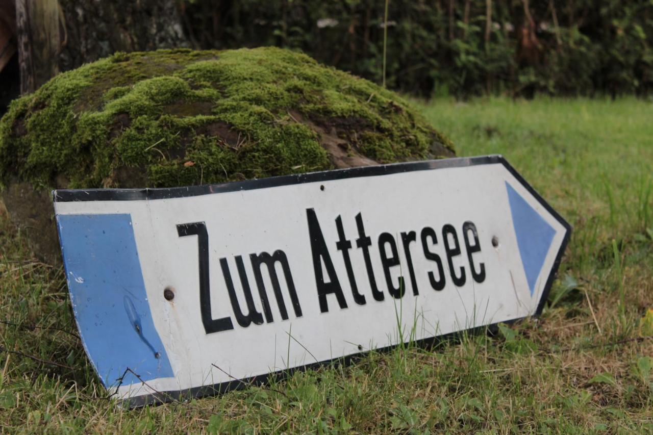 Ferienwohnungen Zum Attersee Lenzing 外观 照片